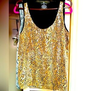 BEADED TOP BABY SEQUINS KNIT BACK TANK 19”P 27”L DESIGN YOUR STYLE
